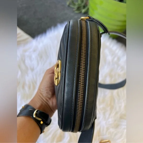 Authentic Gucci GG Marmont Belt Bag - Picture 11 of 13